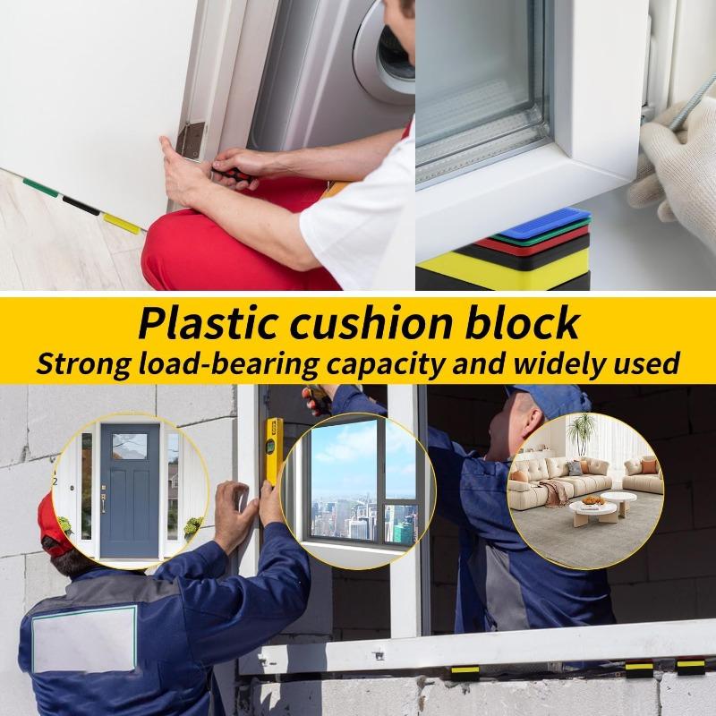 80 Pezzi Distanziatori per Piastrelle in Plastica, Materiale PP 4 Misure Distanziatori a Croce per Posa di Piastrelle a Parete e a Pavimento - Kit Livellatori con Cunei