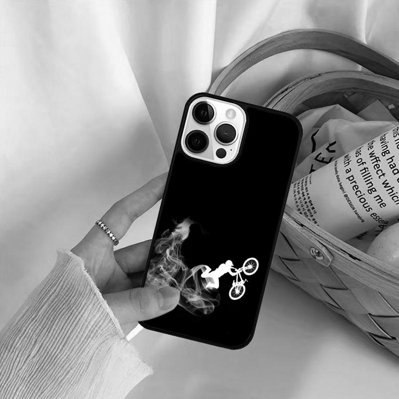Mountain Bike Cycling Lover  Phone Case For iPhone 17 Air 16 15 14 11 12 13 Pro  MAX Plus coque Cover Shell
