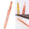 Fountain Pen Clear Signature Pen 0.5mm Calligraphy Pen Colored Ink Pen Smooth Writing Pen School Office Supplies