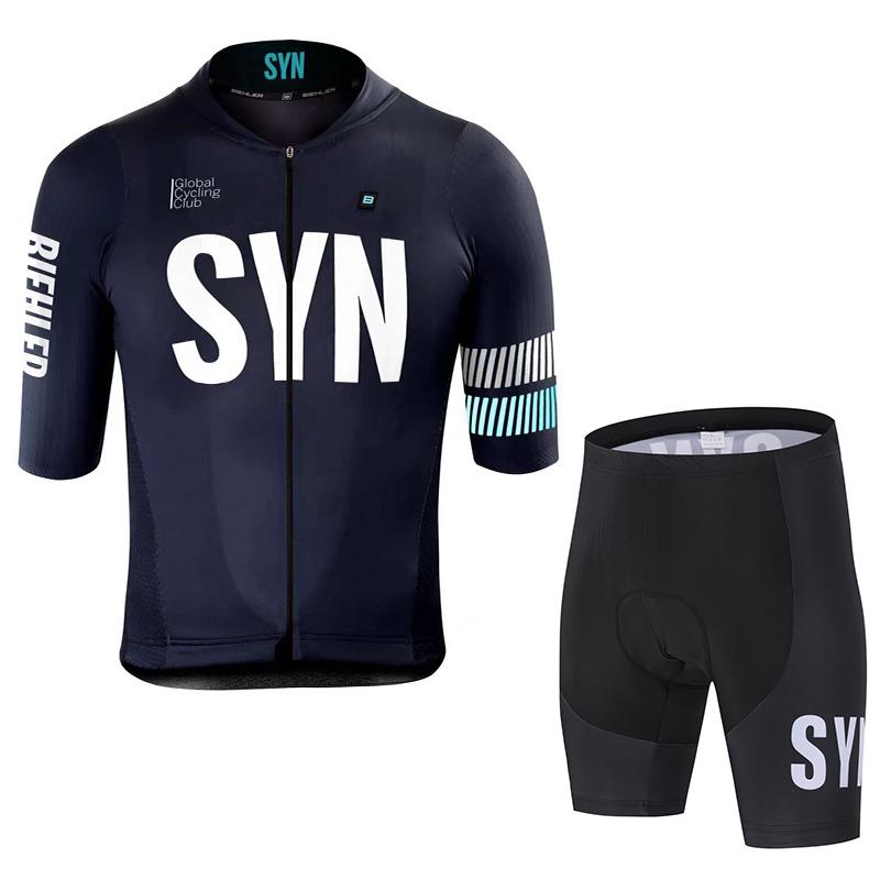 

SYN Men s Cycling Jersey Summer Road Bike Cycling Sports Shirt Cycling Bib MTB Moisture Wicking Cycling Short Set 4XL сірий колір