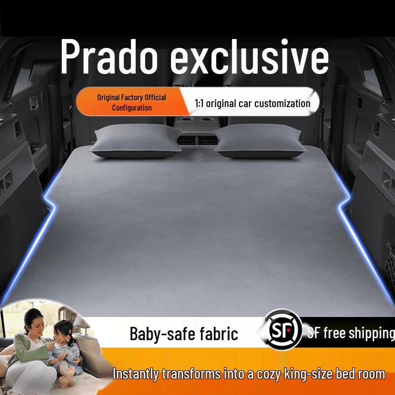 Inflatable Rear Seat Mattress for Toyota Prado