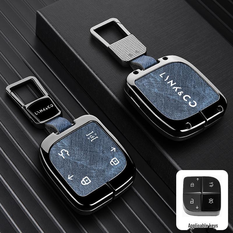 Key Case for Lynk & Co Models 01, 02, 03, 05, 06 (2021) - Car Shell Buckle