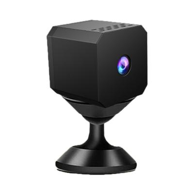 Bezvadu WiFi atbalstīta 1080P kamera ceļojumu vloga ierakstīšanai un mājas drošības uzraudzībai ar 360 grādu rotācijas pamatni