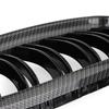 Front Kidney Grill Grilles Carbon Fiber Fit BMW E90/E91 LCI 3 Series 2008-2012