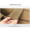 ROMON Men's Long Sleeve Double Stripe Lapel POLO Shirt