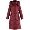 Fashion Woman Parkas Winter Long Coats Hooded Thick Warm Overcoat Women's Jackets