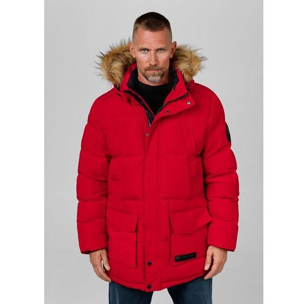 Куртка зимняя PITBULL Мужская парка с капюшоном Forest S