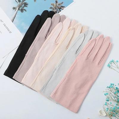 Breathable Anti-UV Outdoor Mittens Sunscreen Gloves Riding Driving Gloves Women Gloves