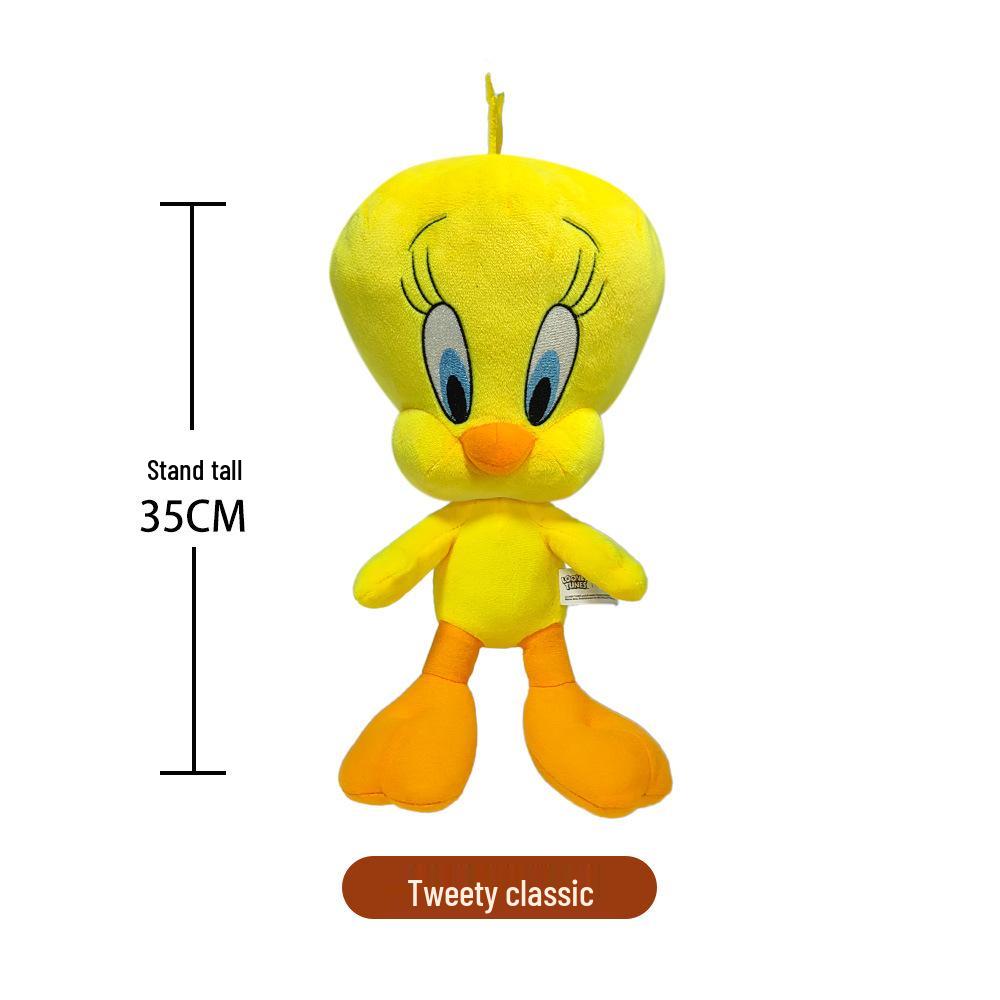 Looney Tunes Bugs Bunny & Tweety Plush Toy - Cute Rabbit Stuffed Animal Birthday Gift for Kids