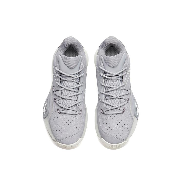 Anta A Flash Bubble 1.0 KT Thompson Low top Performance Basketball Shoes Men's Gray 912121608S-10