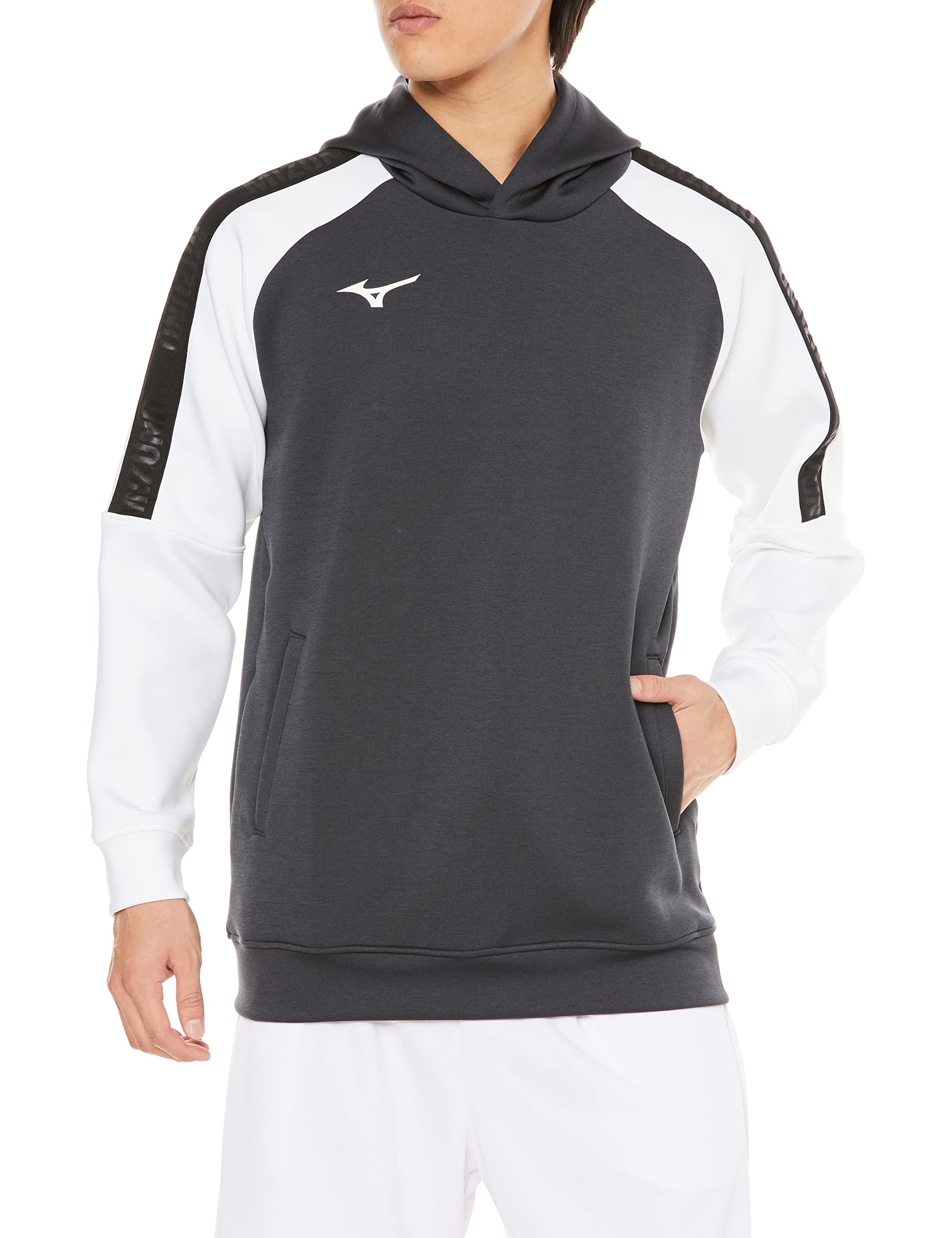 

Теннисная одежда Стрейч Толстовка с капюшоном Dynamotion Fit 62JC2501 Угольный S [Mizuno] древесный уголь