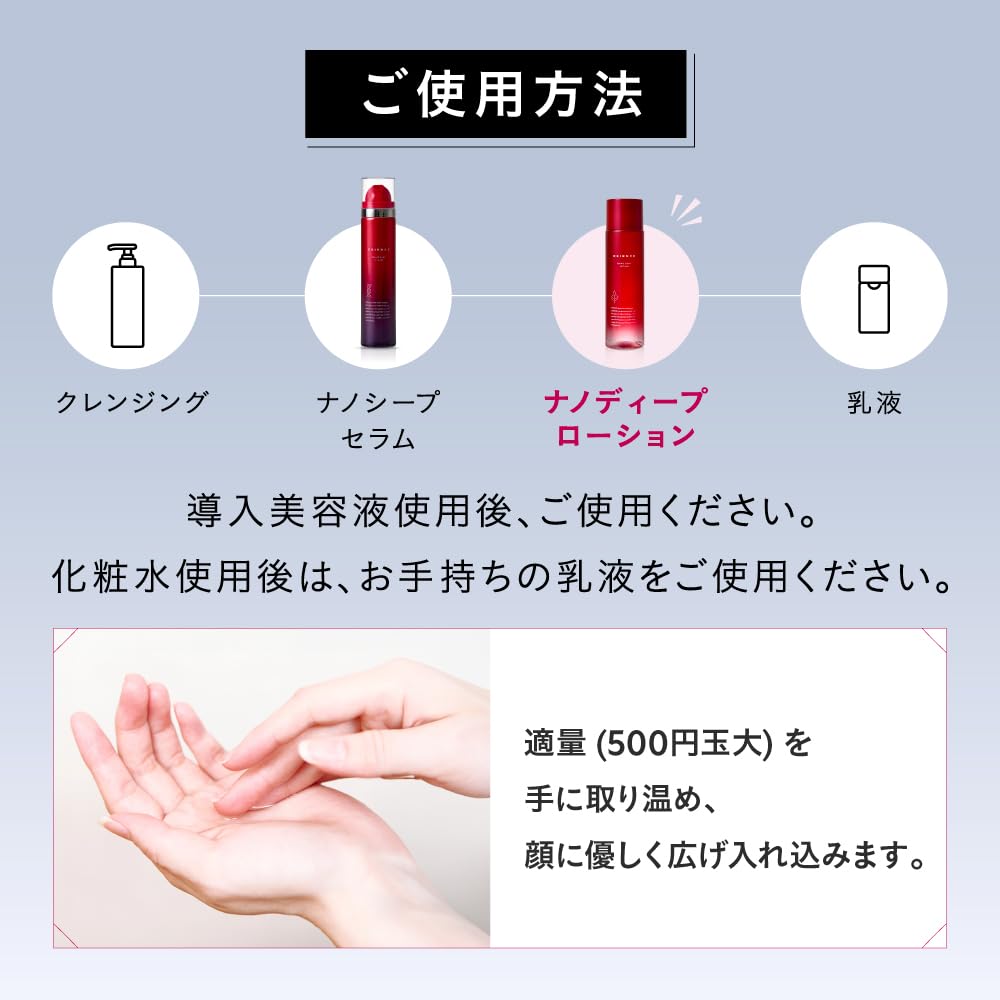 ESIENCE Nano Deep Lotion by the Director of the Korean Beauty High Fermented Vitamin Hyaluronic ESIENCE 1 Bottle [Supervised Clinic] [Korean Toner,