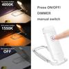 LED USB Επαναφορτιζόμενο φως βιβλίου Φως ανάγνωσης Προστασία ματιών Φως νύχτας Φορητό κλιπ Φωτιστικό γραφείου Σελιδοδείκτης Read Light Night Light