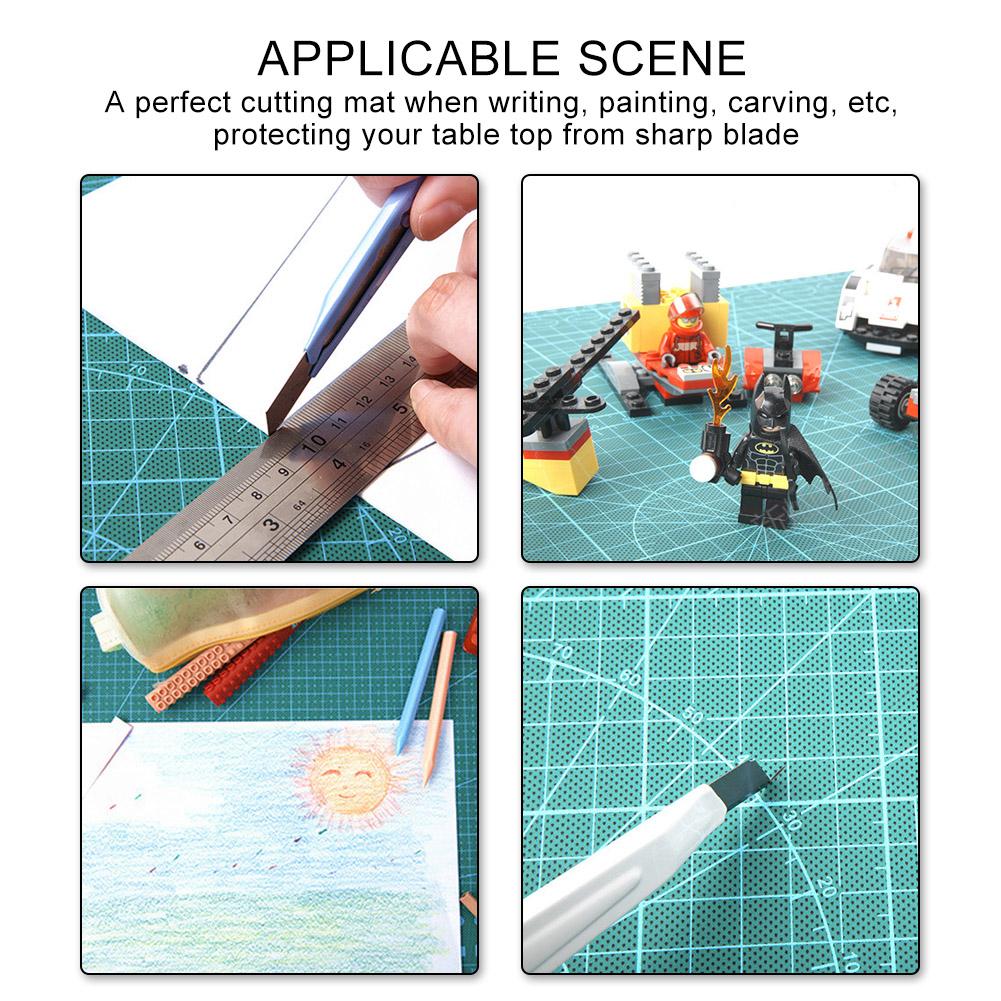 A4 Durable PVC Cutting Mat Self Healing Handmade DIY Carving Tool Cut Pad Board
