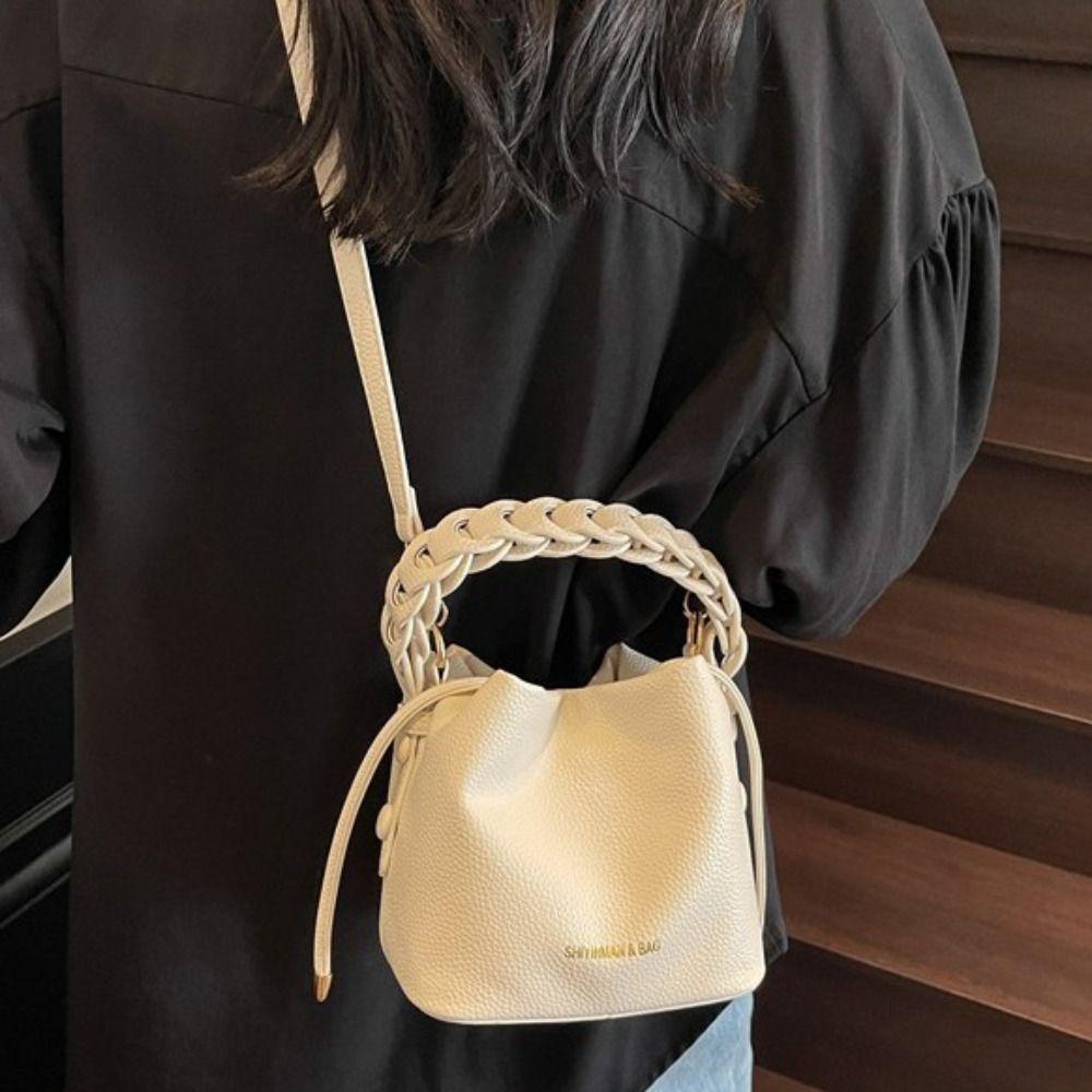 Versatile Crossbody Bag PU Leather Handbag Fashion Women Shoulder Bag  Outdoor
