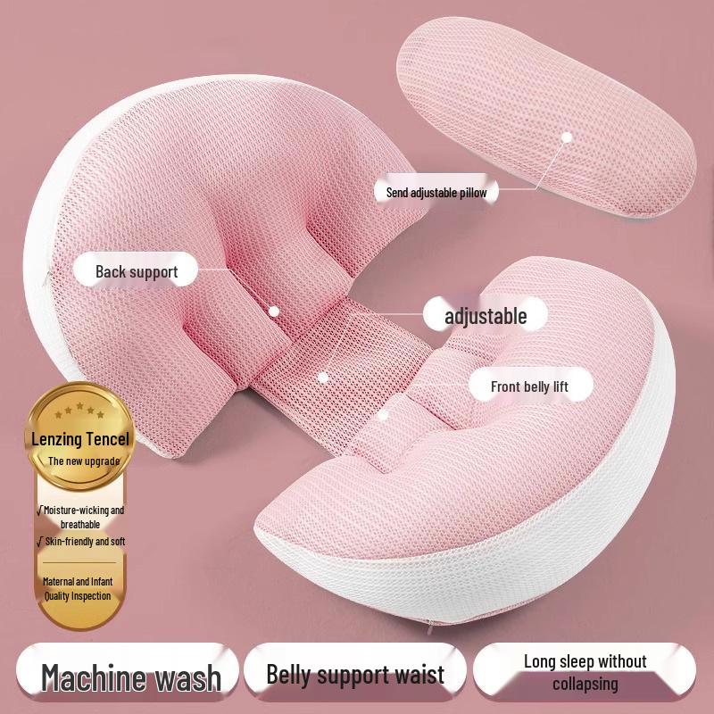 Hamilelik Yan Yatış Destek Yastığı: Hamile Kadınlar İçin Bel ve Sırt Yastığı