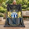 FC Zurich Blanket Flannel Blanket Soft Cozy Plush Throw for Sofa Bed Lightweight Home Decoration Gifts for Christmas Various Holidays