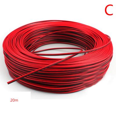 10M Led Cables 2 Pin Led Strip Cable 22Awg 2 Core Red Black Electrical Wire