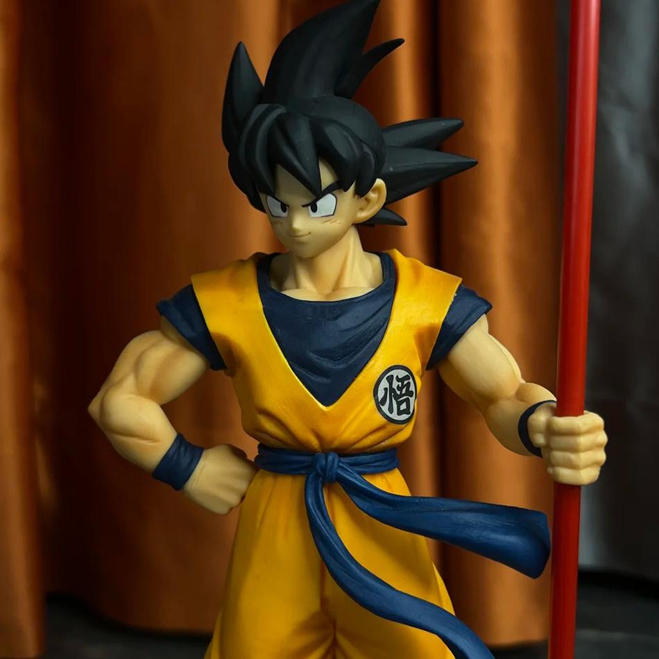 18 cm Son Goku Süper Saiyan Figürü Anime Dragon Ball Goku DBZ Aksiyon Figürü Oyuncaklar Model Hediyeler Çocuklar İçin Koleksiyonluk Figürler