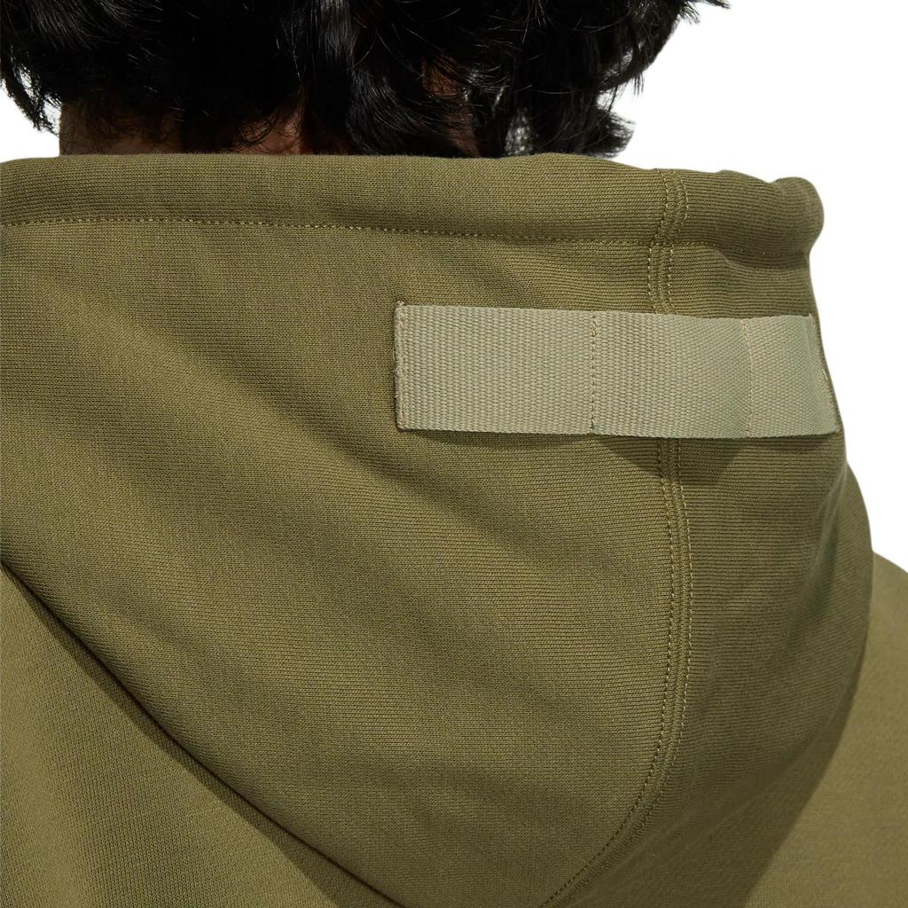 Adidas Originals Trefoil WW Hoodie With Embroidered Logo Long Sleeve Men Hoodie Green IC8156
