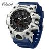 Men's Multi-Functional Waterproof Dual Display Outdoor Sports Watch for Mountaineering and Running