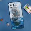 Sailing Pirate Ship Boat Case For Xiaomi 13 14 15 Ultra 11T 12T 13T 14T Pro POCO X7 Pro X3 X5 X6 M6 F5 F6 Pro Cover