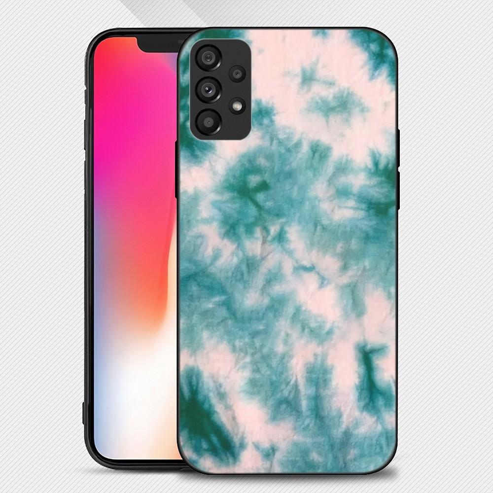Tie Dyed Phone Case For Samsung Galaxy S22 S23 Ultra S21 S20 FE Plus Note 20 Soft Cover