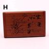 1 Pc 2 In 1 Wooden Comb Mirror Set Mini Vintage Portable Folding Mirror Handheld Red Sandalwood Makeup Mirror For Travel