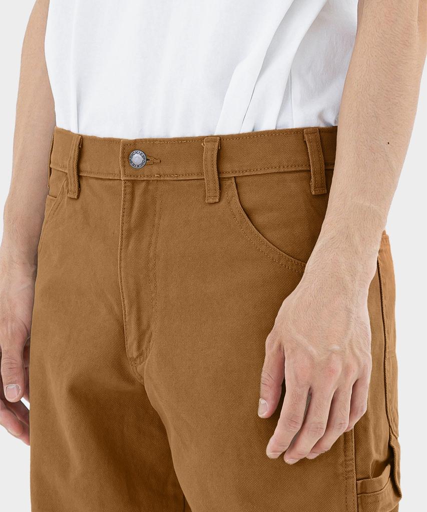 DICKIES Duck Canvas Carpenter Pants Brown Duck