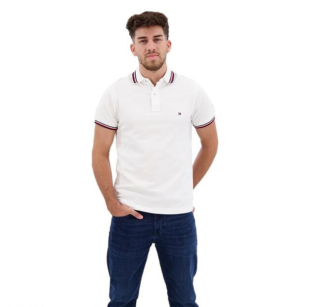 

Tommy Hilfiger Core Tipped Slim поло с короткими рукавами XS