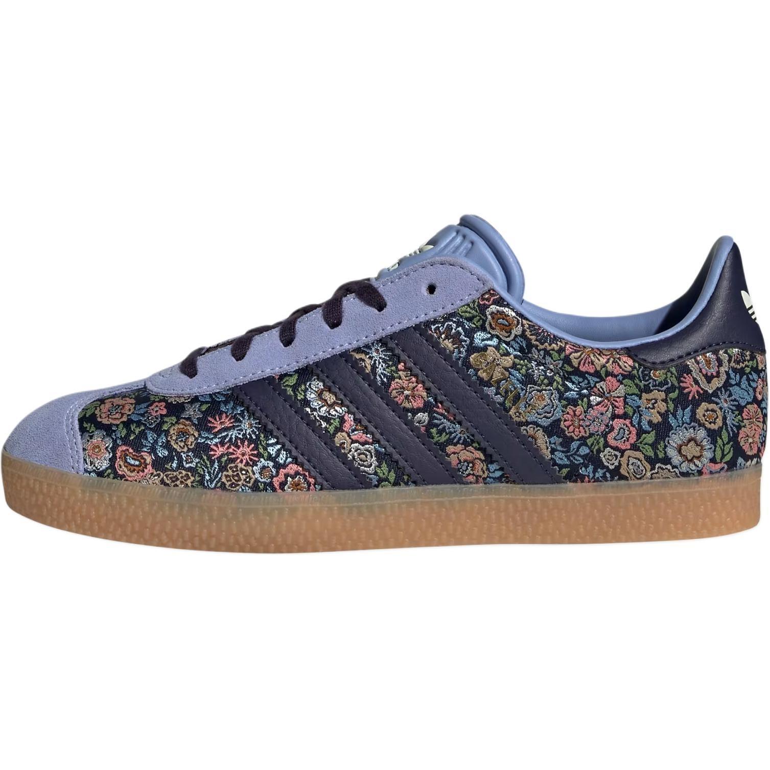 (GS) adidas Gazelle Liberty London Floral Embroidery Kids JH5207 EU 36