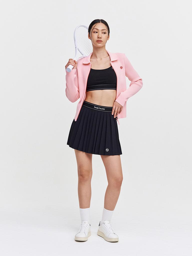 SERGIO TACCHINI W Essential Basic Zip-Up Cardigan