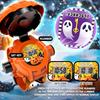 Halloween Pumpkin Projection Watch for Kids, Early Education Luminous Toy Watch, Halloween Gift Party Favors 1pcs