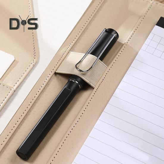 Multifunctional File Folder A4 Document Clipboard Folder with Calculator Pen Slot Card Holder Portfolio Folder with Documents Clip for Business Office