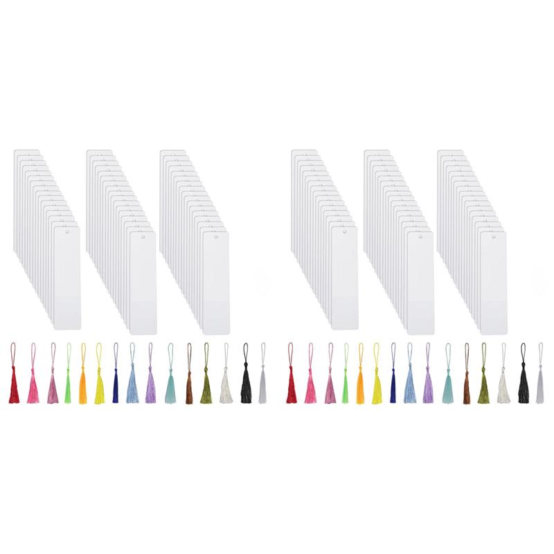 100Pcs Sublimation Bookmark Blank Heat Transfer