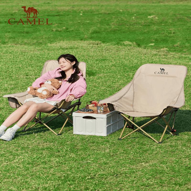 Camel Outdoor High-Back Folding Camping Chair