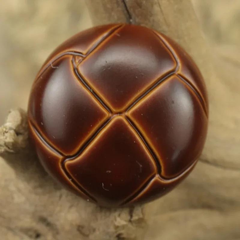 

10 шт./компл. креативные пуговицы для ремня с узором «трещины», круглые пластиковые пуговицы на ножке, аксессуары для зимнего пальто и швейной одежды 15/20 мм 15mm