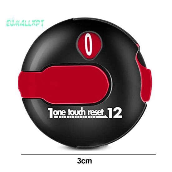 Golfräknare med ett tryck för återställning - Kompakt storlek, Bärbar, Golfräknare Klicker, Spelresultaträknare