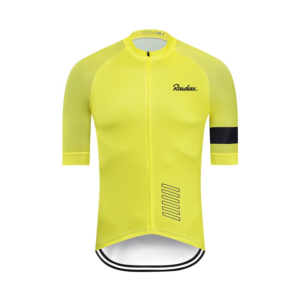 2025 Conjunto de Ciclismo Raudax Hombre Maillot de Ciclismo Manga Corta Kit de Ropa de Ciclismo para Bicicleta Ropa para Bicicleta de Montaña Mtb Maillot de Triatlón Ciclismo