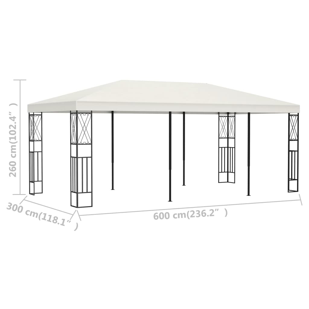 Pavilion 3*6 M Cream Fabric