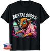 Buffalo Slot Machine Funny Casino Art Casino Lovers Costume T-Shirt