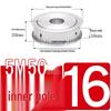 Dual-Sided Flat Timing Pulley: 5M50 Teeth, Width Options 11/16/21/27AF, Bore Size 8-30.