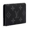 Louis Vuitton Slim Card Holder Black Monogram Eclipse Canvas Men Wallets M14918