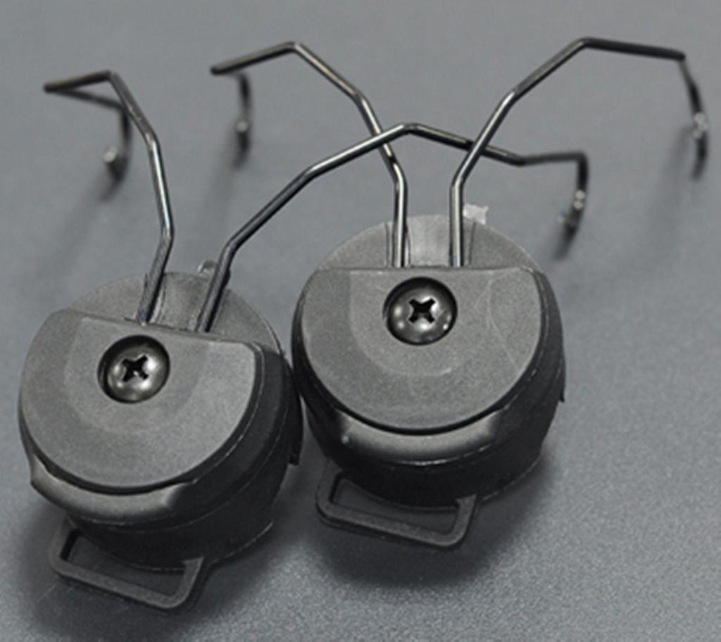 Tactical Helmet Rail Mount for Peltor MSA Sordin Headsets
