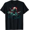 D13 Skeleton Drummer Guy Rock And Roll Band Rock On Drum T-Shirt