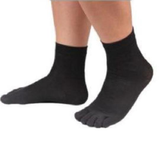 5 Paires Chaussettes Cinq Doigts Confortables Coton Hiver Chaud Chaussettes Cheville pour Hommes