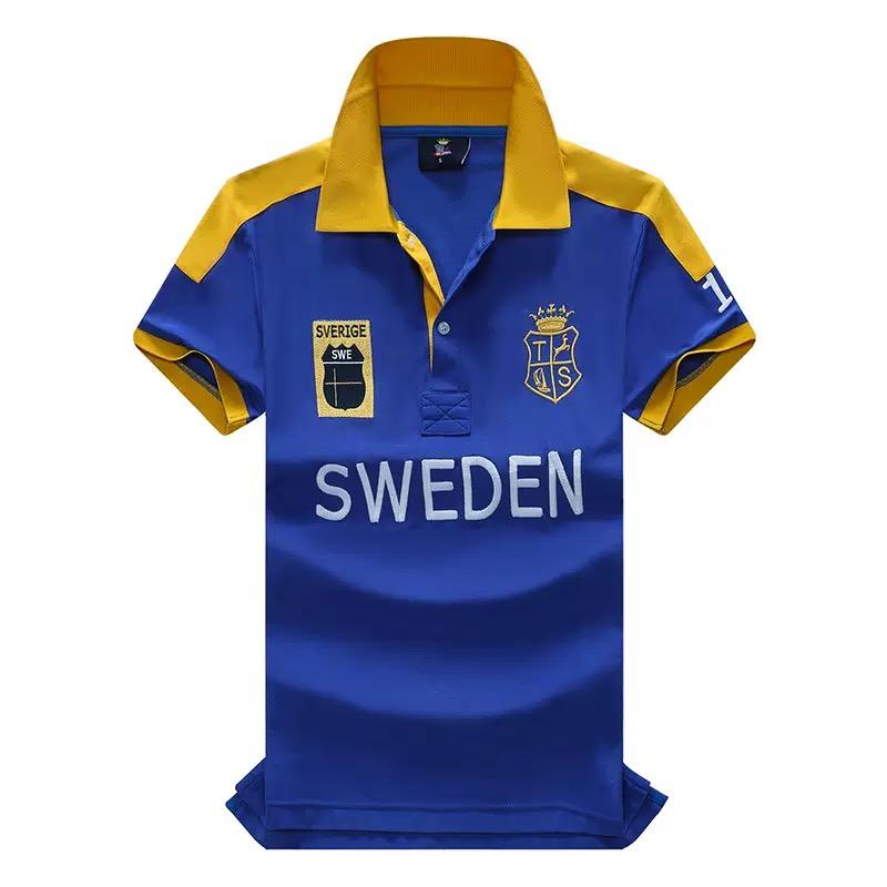 RogueWave Neue Sommer Herren Poloshirts Tolles Designer Bestickt Kurzarm Freizeit Sport Locker Plus EU Größe 7XL