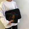 Korean Cute Embroidered Anti-Collision Tablet & iPad Bag with Fleece Lining (11/13/14 inch)