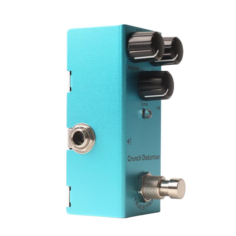 Kompaktný profesionálny elektrický gitarový efektový pedál - Skreslenie, Overdrive, Delay, Chorus, Tremolo