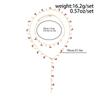 Ingemark 2Pcs/Set Y2K Romantic Cherry Pendant Long Chain Necklace for Women New Trend Sexy Chest Tassel Choker Wedding Jewelry
